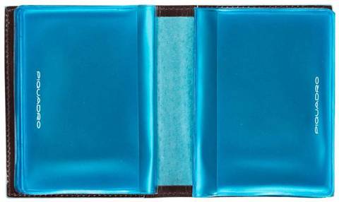 Чехол для кредитных карт Piquadro Blue Square PP1395B2/BLU2 тёмно-синий натур.кожа