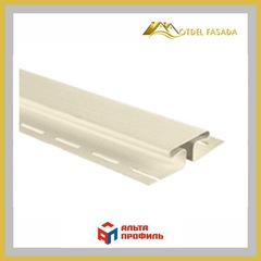 Планка соединительная  Альта профиль Т-18 Кремовый 3м