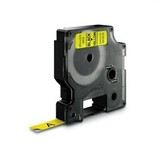 Картридж с лентой DYMO 9 мм х 7 м. , пластик, черный на желтой ленте S0720730