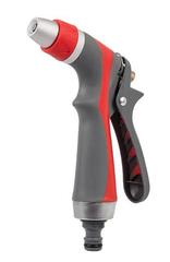 Купить в Санкт-Петербурге | Пистолет поливочный QUATTRO ELEMENTI 1-режимный металл + мягкий пластик, регулировка напора (646-164)