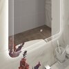 Cezares CZR-SPC-DUET-900-800-LED-TCH Зеркало с лазерной гравировкой, контурной подсветкой и сенсорным выключателем 120x80x3