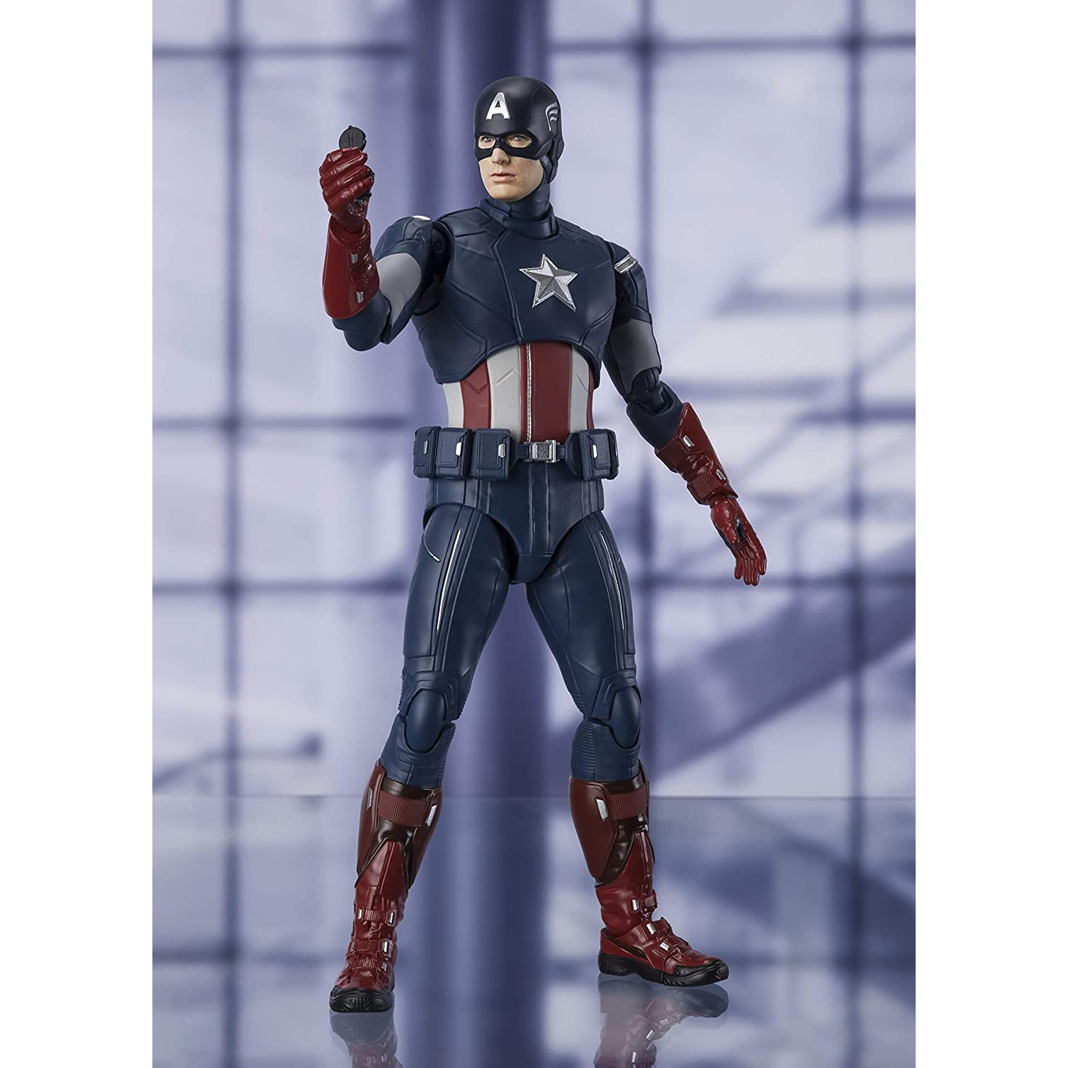 Фигурка S.H.Figuarts Avengers: Endgame Captain America Cap Vs Cap Edition –  купить по выгодной цене | Интернет-магазин комиксов 28oi.ru