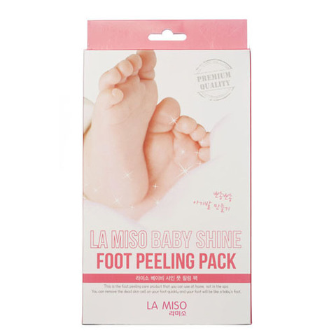 La Miso Baby Shine - Пилинг-носочки для ног