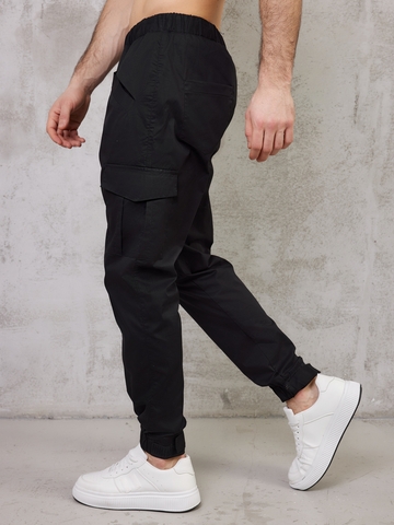 Брюки мужские м527 toray стретч черный55