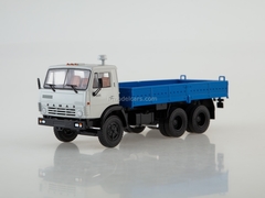 KAMAZ-5320 flatbed truck gray-blue 1:43 PAO KAMAZ