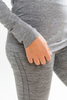 Утеплённая беговая рубашка Craft Fuseknit Comfort Grey женская