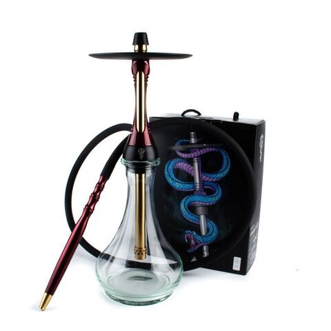 Wasserpfeife ALPHA HOOKAH - S Rote Süßigkeit