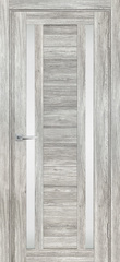 Дверь PSL-15 / Цвет Сан-ремо серый / белый сатинат / Двери PROFILO PORTE
