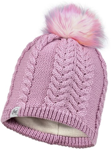 Картинка шапка вязаная Buff Hat Knitted Polar Nina Lilac Sand - 1