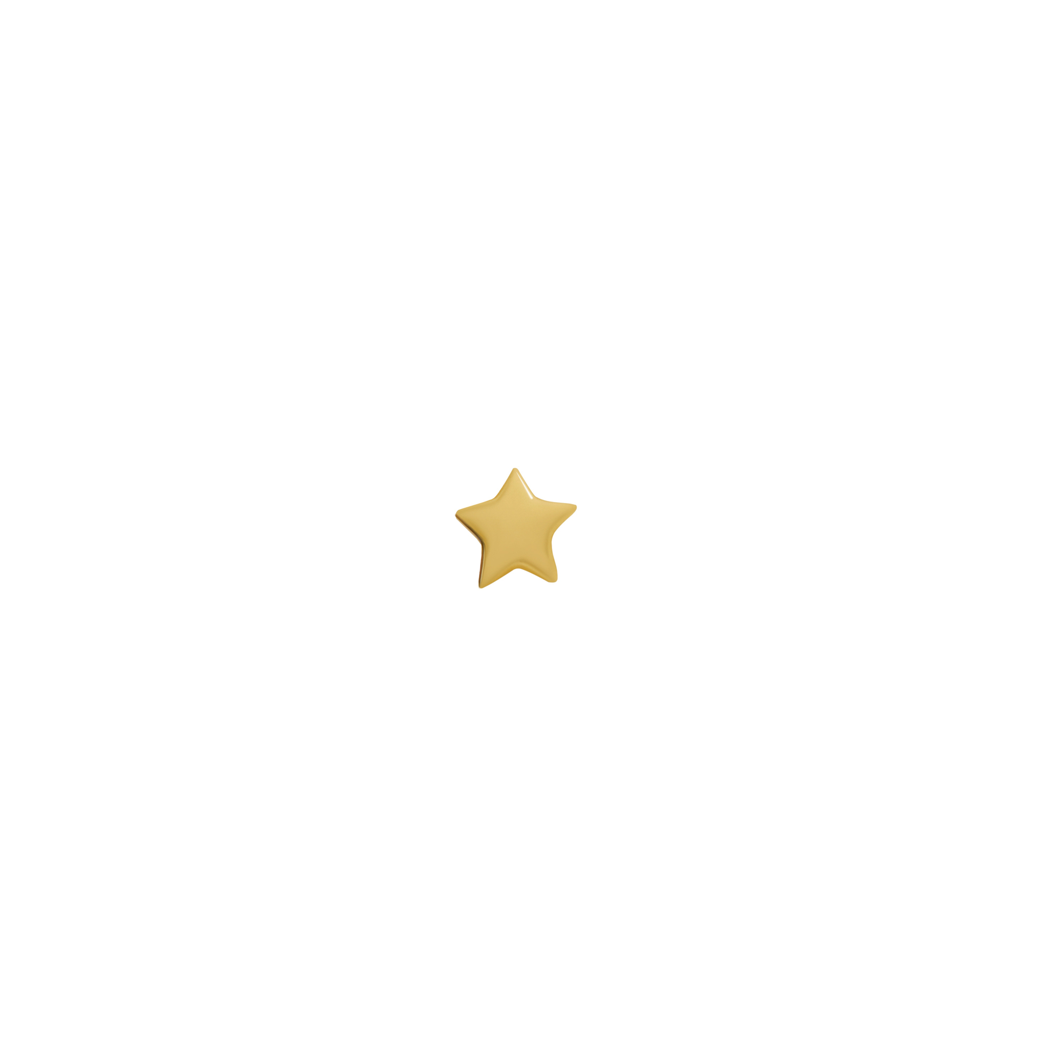 Моносерьга Gold Star Mini Earring