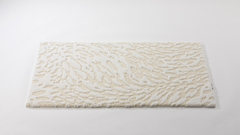 Коврик 70х120 Abyss & Habidecor Флоу 103 белый/бежевый