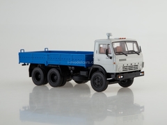 KAMAZ-5320 flatbed truck gray-blue 1:43 PAO KAMAZ