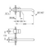 Смеситель для раковины встраиваемый Grohe  19967001