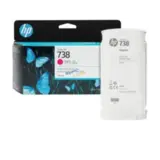 Картридж HP 738 (498N6A) струйный пурпурный (130 мл) для HP DesignJet T850, T950, T850 MFP, T950 MFP