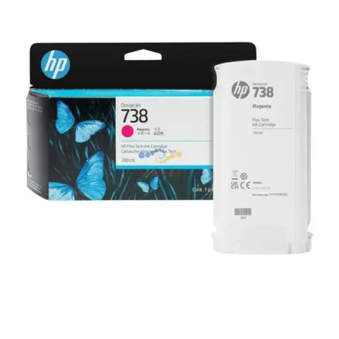 Картридж HP 738 (498N6A) струйный пурпурный (130 мл) для HP DesignJet T850, T950, T850 MFP, T950 MFP