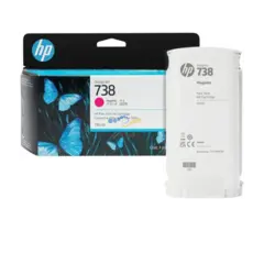 Картридж HP 738 (498N6A) струйный пурпурный (130 мл) для HP DesignJet T850, T950, T850 MFP, T950 MFP