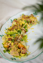 ЦЕЗАРЬ С АРТИШОКАМИ И ТОФУ