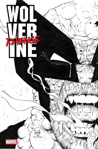Wolverine Revenge Red Band Raw Black & White Edition #4 (Cover A)