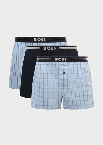 Трусы (3шт.) BOSS 3P Woven Boxer Shorts