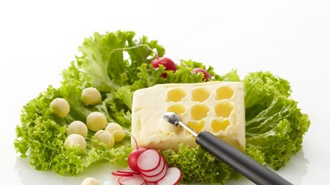 Нож специальный (нуазетка) Victorinox для картофельных шариков, 22+25 мм (7.6160)