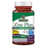 Цинк, Nature's Answer Zinc Plus, 60 вег капсул 1