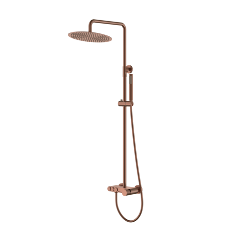 Boheme Stick 128-BRB.2 Стойка для душа, цвет: брашированная бронза