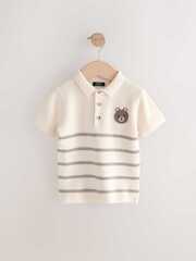 Поло для мальчика Next AL5-125, Бежевый