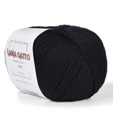 Пряжа Lana Gatto VIP 1500 черный