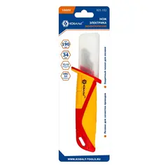 Нож электрика КОБАЛЬТ диэлектрический, 190 мм, зачистной, лезвие 34 мм (921-152)