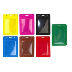 
          Бейдж вертикальный Alingar, 6,8 см * 11 см, ПВХ, окошко, цвет ассорти