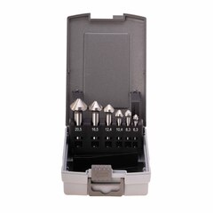 Набор зенковок 90° 6,3-20,5мм DIN335C 3z HSS 6шт Ruko 102152RO