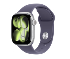 Умные часы Apple Watch Series 11 46mm Silver Al Pur Fog SB S/M GPS (MEVW4)