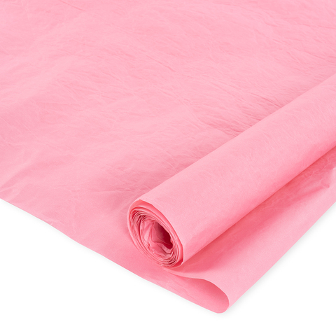 Упаковочная жатая бумага, Пергамин, Чайная роза, 40 гр, 0,6*4,5 м