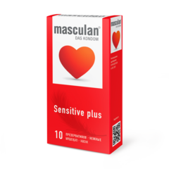 Презервативы Masculan Sensitive Plus Нежные, 10 шт.