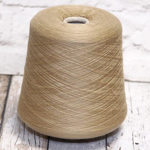 Кашемир гребенной Loro Piana SUPER CASH 2/52 темно-бежевый