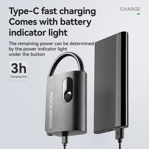 Картинка насос велосипедный Rockbros   - 7