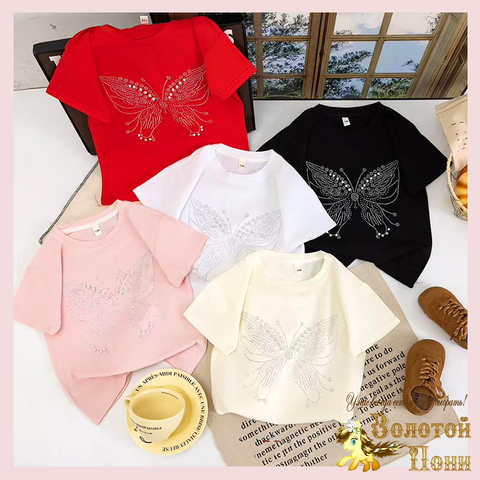 Футболка девочке (2-7) 260319-WQ206