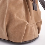 Сумка Саломея 278 эко-замша песочный