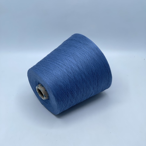 Бобинная пряжа,Cotton combed, 1693м. 100%Хлопок, Деним(818), 39178