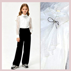 Блуза школьные д (8-12) 260415-WD171