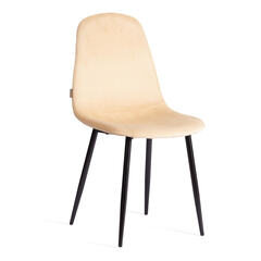 Стул Бриз/BREEZE (mod. 4724) металл черный /велюр песочный