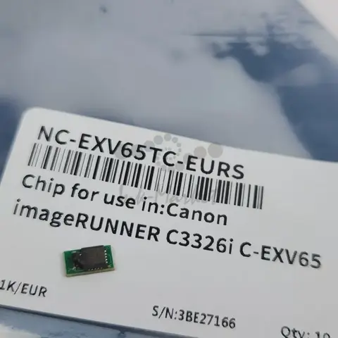 Чип Canon iR C3326i C-EXV65 голубой (11k) (Am)