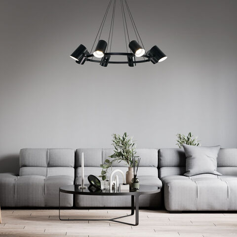 Подвесной светильник Eurosvet Splay 70147/8 черный