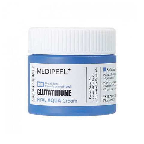 Medi-Peel Glutathione Hyal Aqua Cream глубокоувлажняющий гель-крем с эффектом сияния