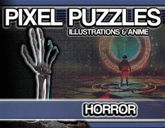 Pixel Puzzles Illustrations & Anime - Jigsaw Pack: Horror (для ПК, цифровой код доступа)