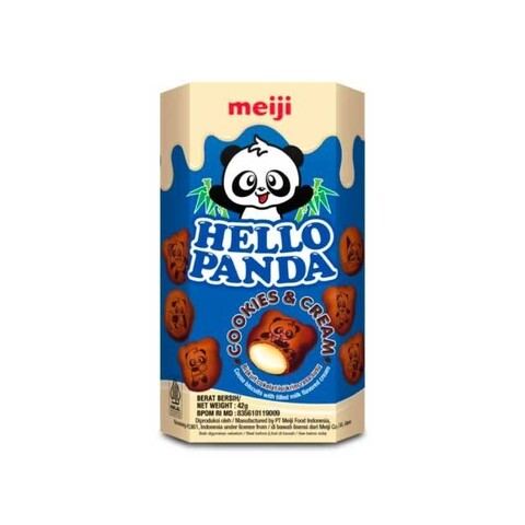 Печенье Meiji Hello Panda Cookies & Cream (42 гр)