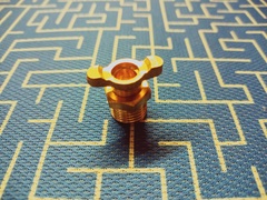 Клапан сливной UNITED PARTS для компрессора, резьба внешняя G1/4