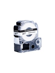 Кассета с лентой S'OK by Sakura Printing C53S656006 (LK-6WBN) для Epson  LW700, LW600P, LW1000P, Z700, Z800, черный на белом, 24мм, 8м, стандартная