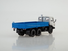 KAMAZ-5320 flatbed truck gray-blue 1:43 PAO KAMAZ