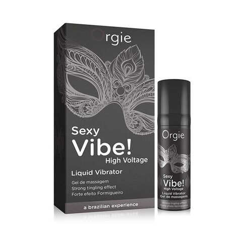 Orgie Sexy Vibe High Voltage, 15ml Гель с усиленным эффектом вибрации